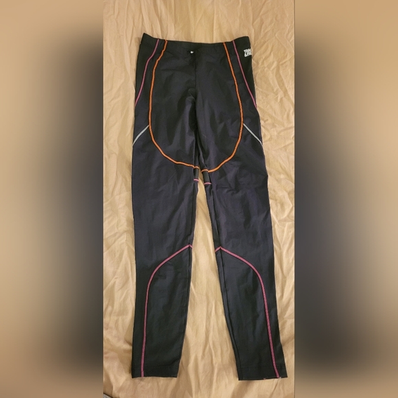 Track & Field running black leggings women's medium made in Brazil and look good - Picture 2 of 9